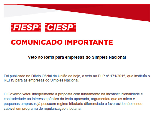 CI-VetoAoRefisParaEmpresasDoSimplesNacional
